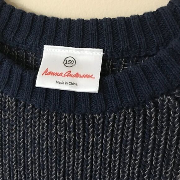 Hanna Andersson Size 150 sweater dress - Picture 3 of 4